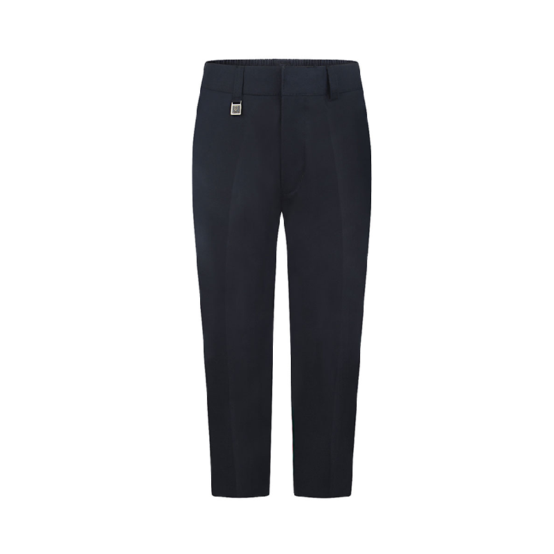 Navy sturdy fit trouser