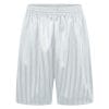 WHITE P.E SHORTS