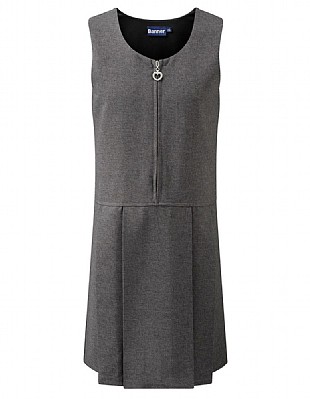 GREY PINAFORE